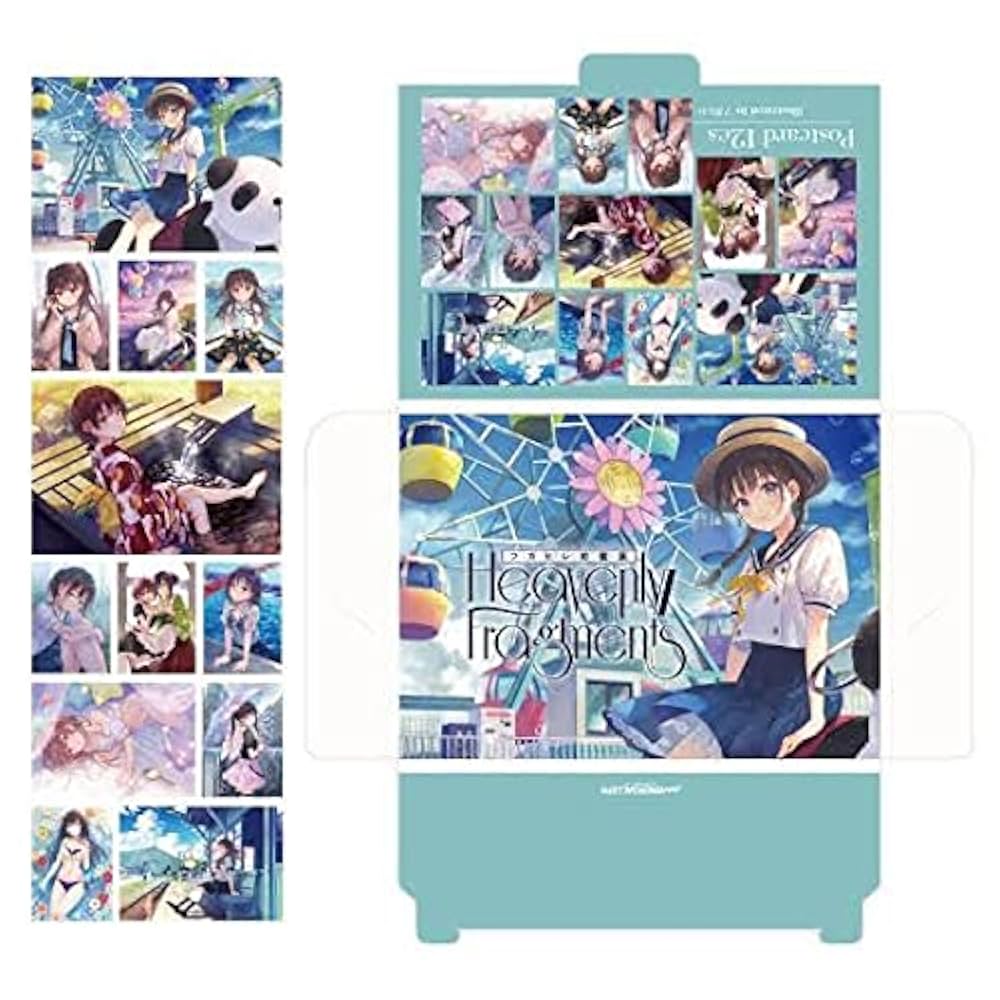 Amazon | フカヒレ ポストカード 12枚セット 個展 Heavenly